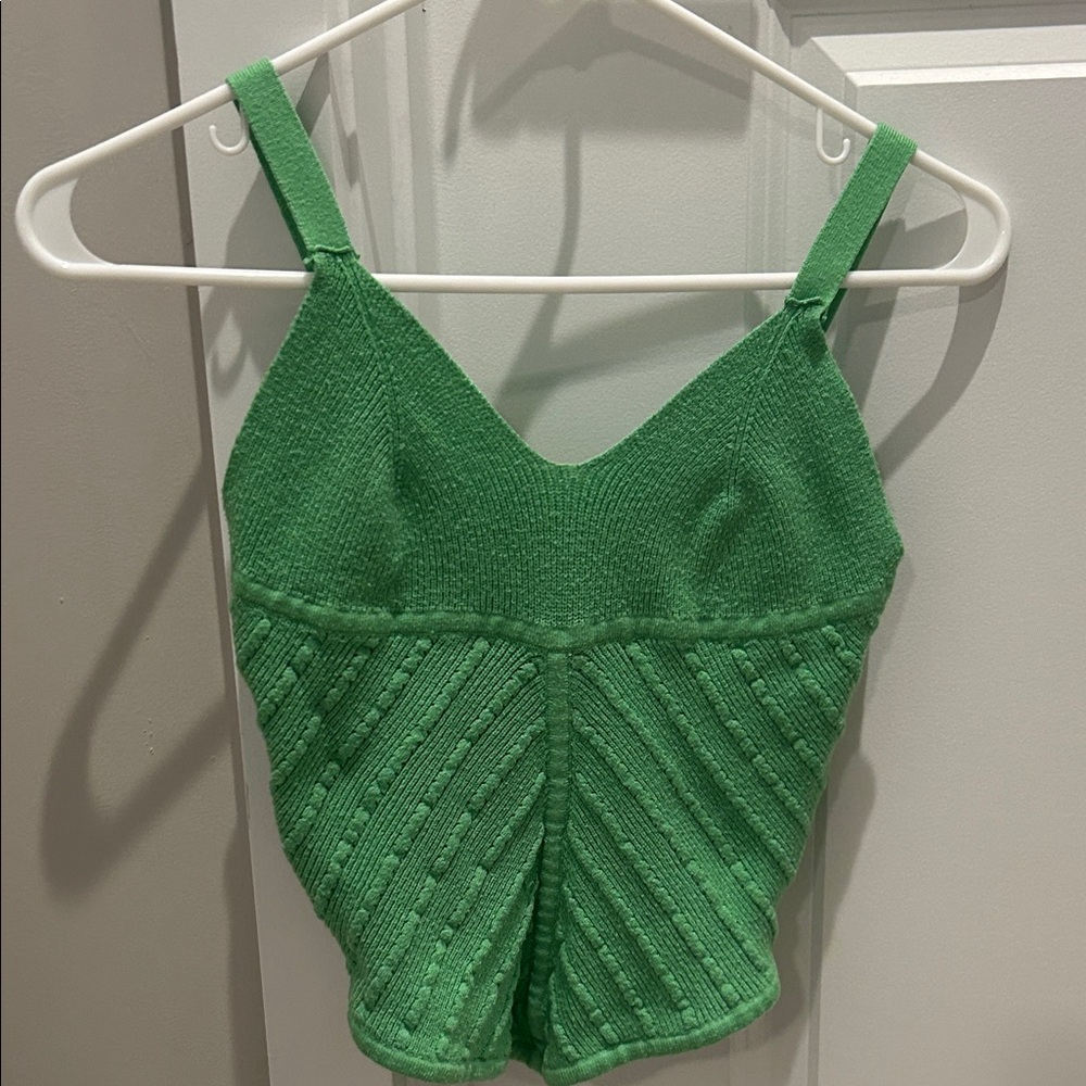 Habitual Vibrant Green Knit Top